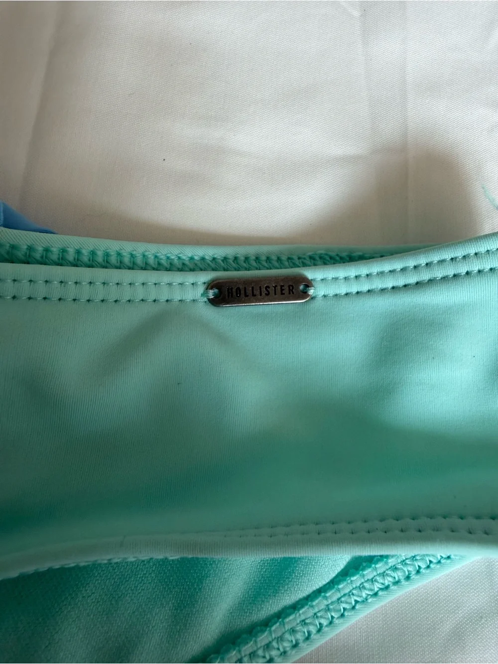 Hollister Mint Aqua Bikini Bottom – Low-Rise Hipster